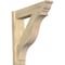 Ekena Millwork Funston Rough Sawn Traditional Outlooker, Douglas Fir, 6"W x 26"D x 26"H OUT06X26X26FST01RDF - alternate 1
